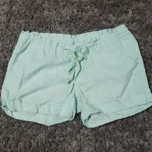 Linen shorts